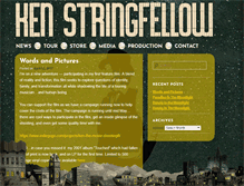 Tablet Screenshot of kenstringfellow.com